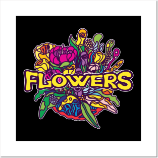 flowers Posters and Art